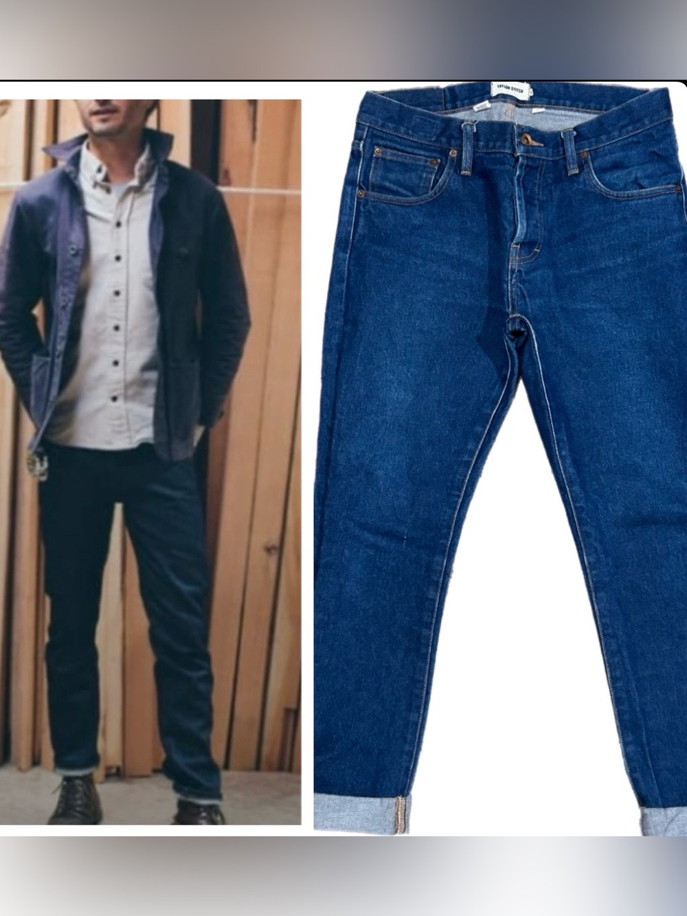 Taylor Stitch Slim White Oak Denim Jeans